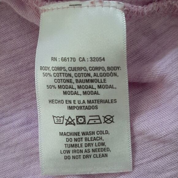 Anthropologie lavender bow top - Picture 4 of 4